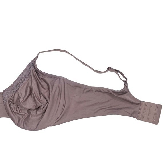 Wacoal Perfect Primer Full Figure Underwire Bra 40D * Brown Seamless Soft Cups - Picture 6 of 8